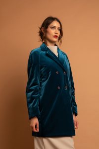 toulon coat cappotto velvet velluto